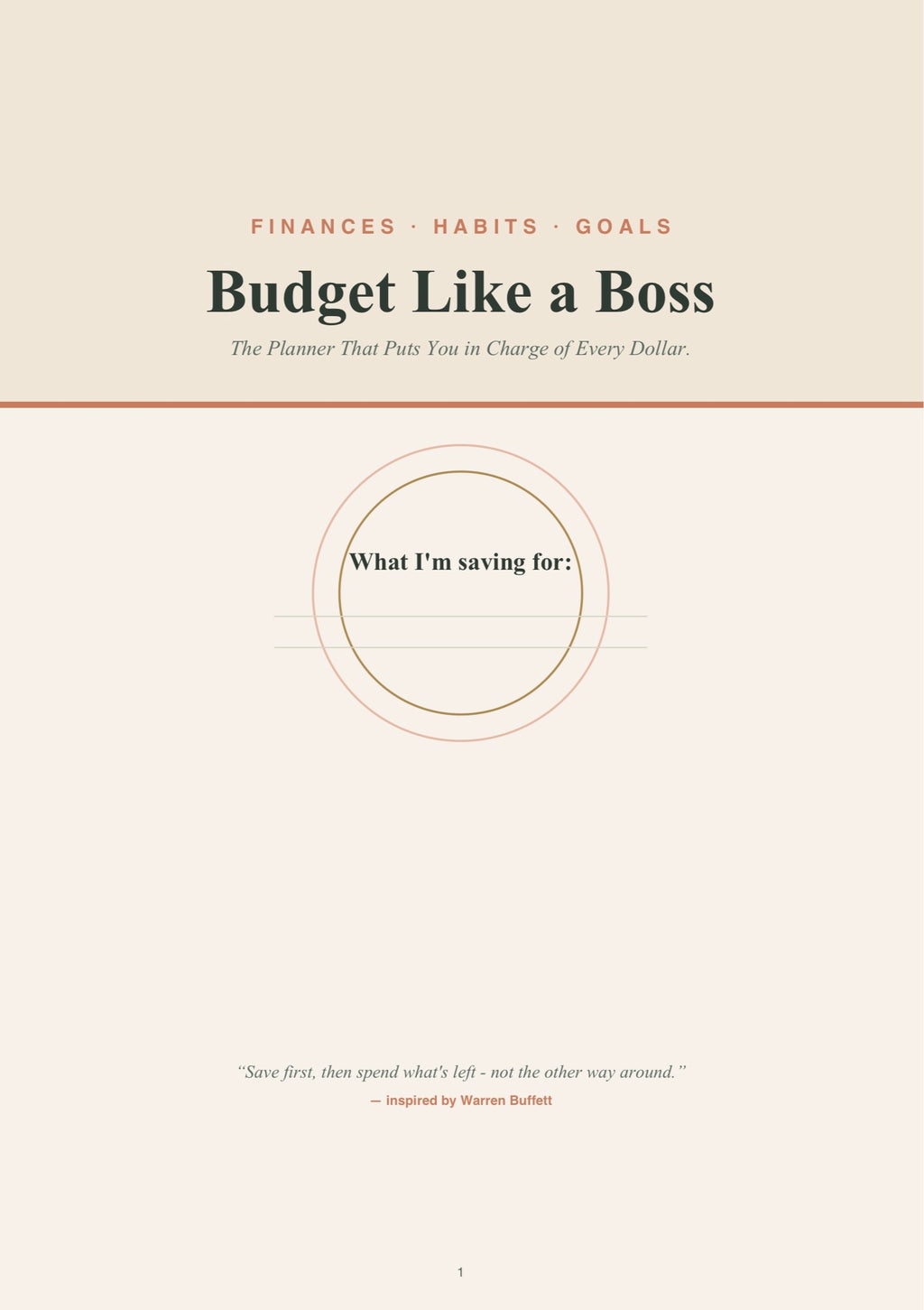 Budget Like a Boss – The Planner That Puts You in Charge of Every Dollar