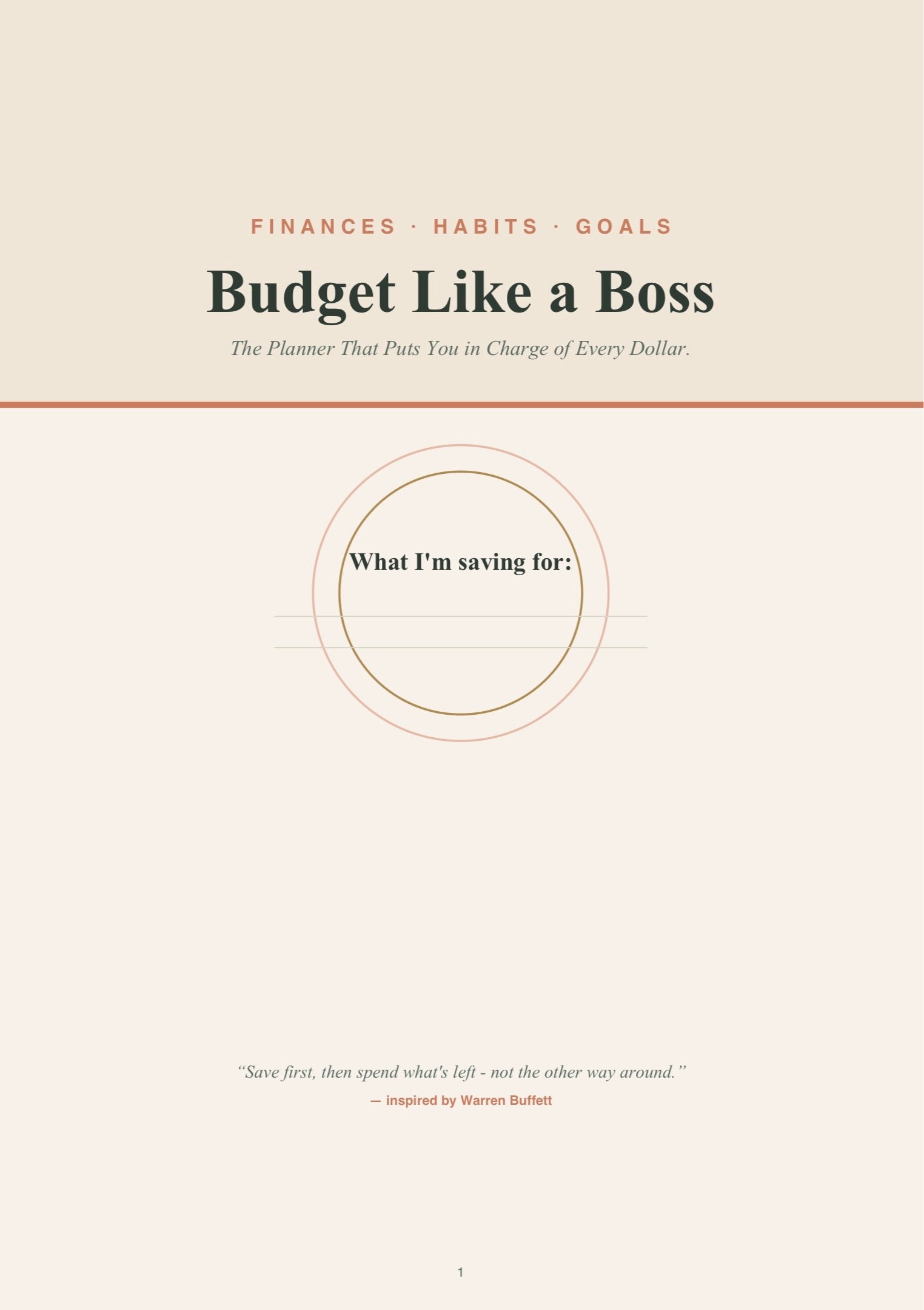 Budget Like a Boss – The Planner That Puts You in Charge of Every Dollar