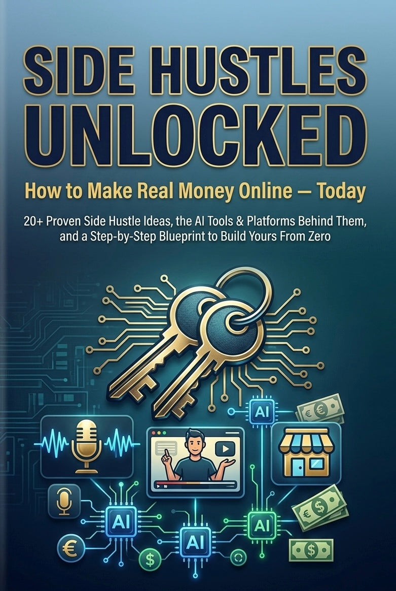 Side Hustles Unlocked-How to Make Real Money Online — Today